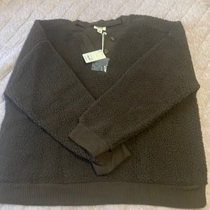 Faux Fur/Sherpa Sweater